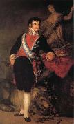 Francisco Goya Ferdinand VII oil painting on canvas
